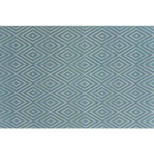 Diamond Indoor/Outdoor Rug - DASH & ALBERT - Blue - Blue