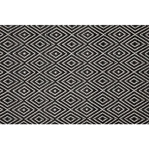 Diamond Indoor/Outdoor Rug - DASH & ALBERT - Black - Black