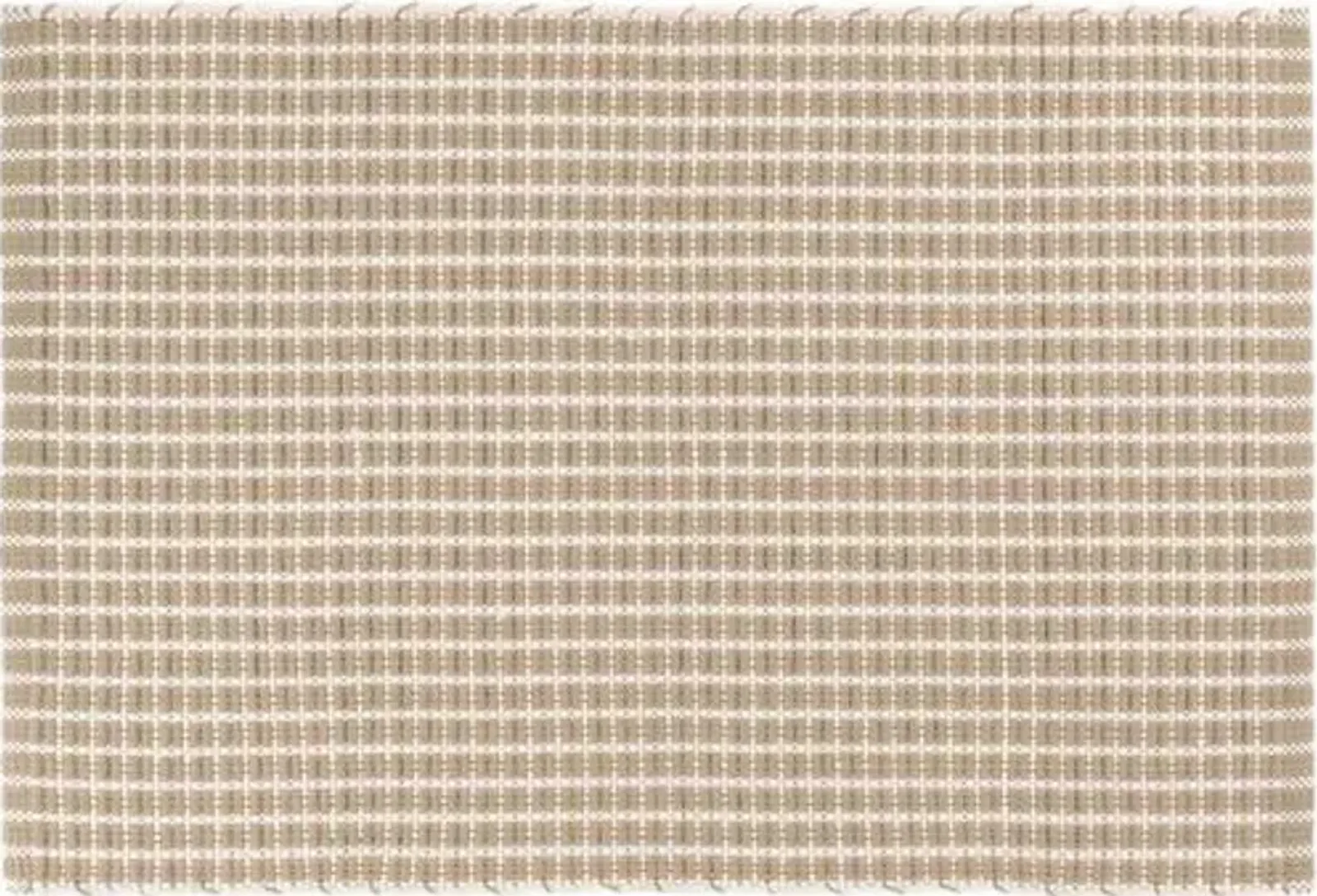 Gridiron Indoor/Outdoor Rug - DASH & ALBERT - Beige - Beige