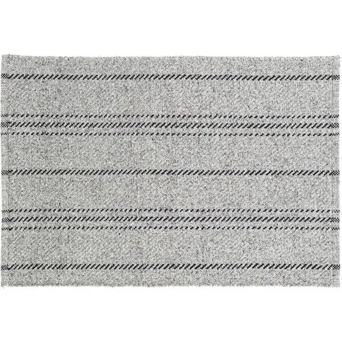 Melange Stripe Indoor/Outdoor Rug - DASH & ALBERT - Gray - Gray