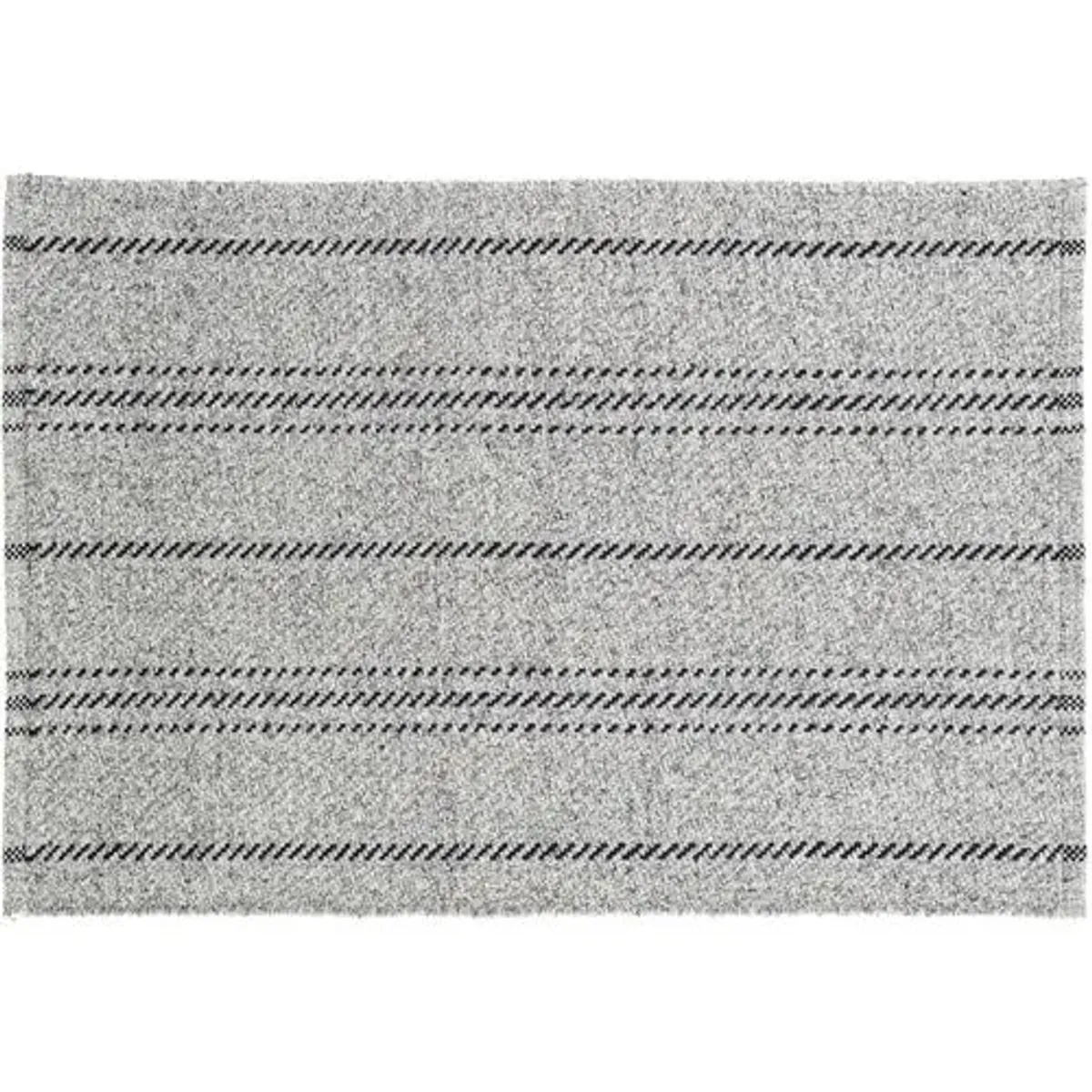 Melange Stripe Indoor/Outdoor Rug - DASH & ALBERT - Gray - Gray