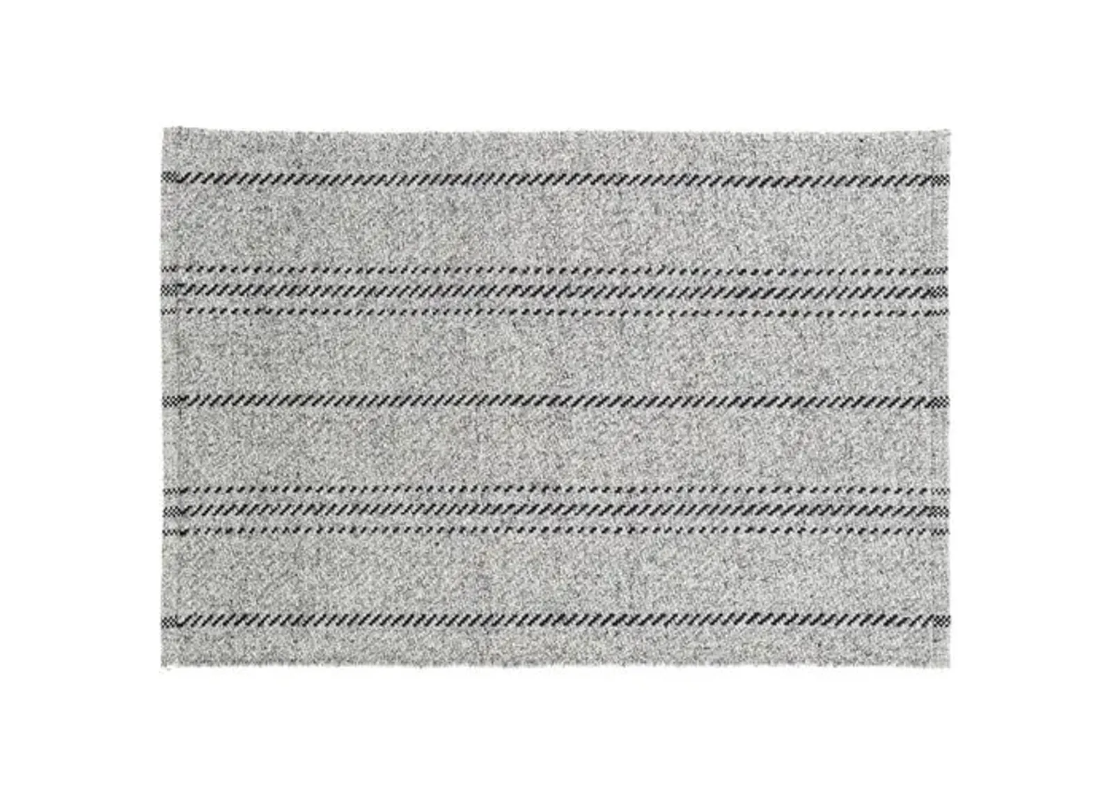 Melange Stripe Indoor/Outdoor Rug - DASH & ALBERT - Gray - Gray