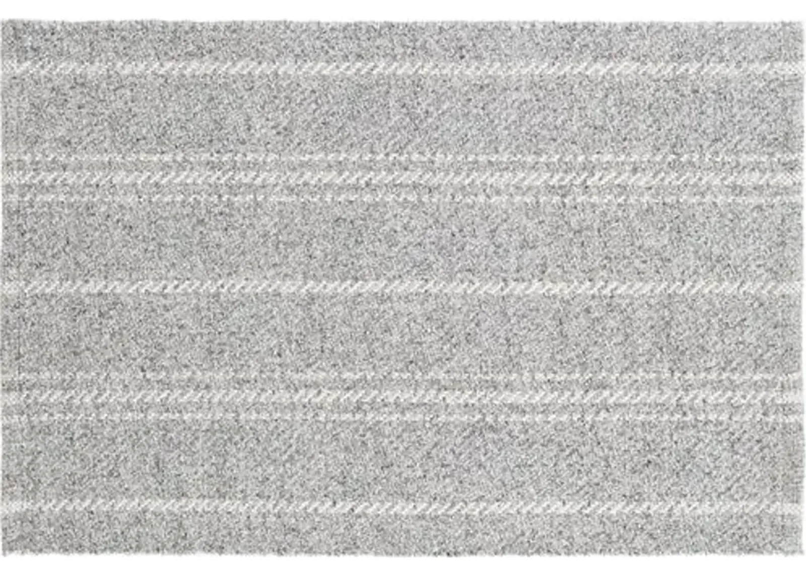 Melange Stripe Indoor/Outdoor Rug - DASH & ALBERT - Gray - Gray