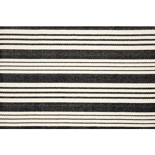 Birmingham Indoor/Outdoor Rug - DASH & ALBERT - Black - Black