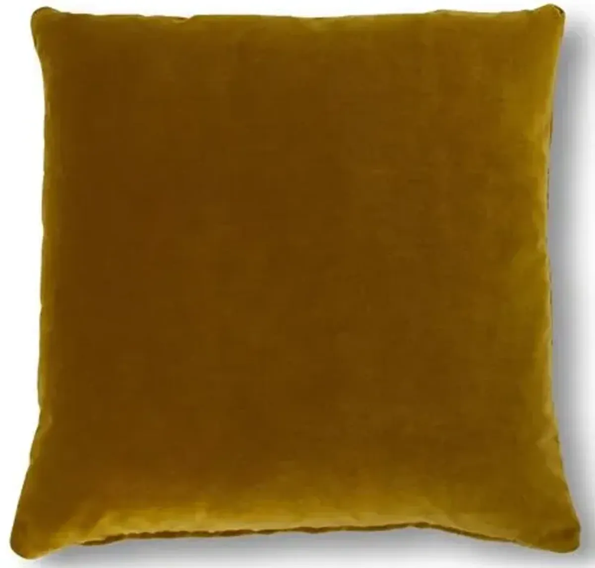 Talbot 20x20 Pillow - Ochre Velvet - Kim Salmela