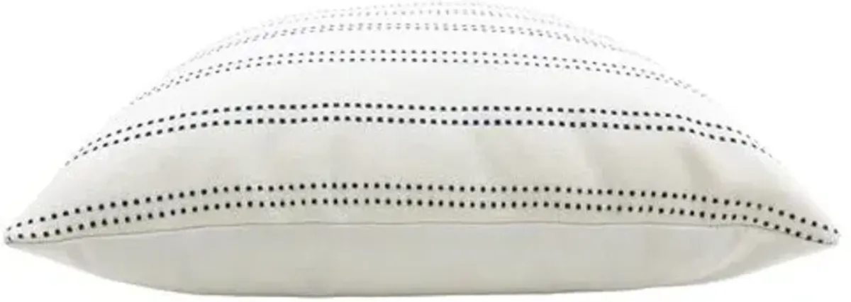 Mia Outdoor 20x20 Pillow - Stripe - Kim Salmela