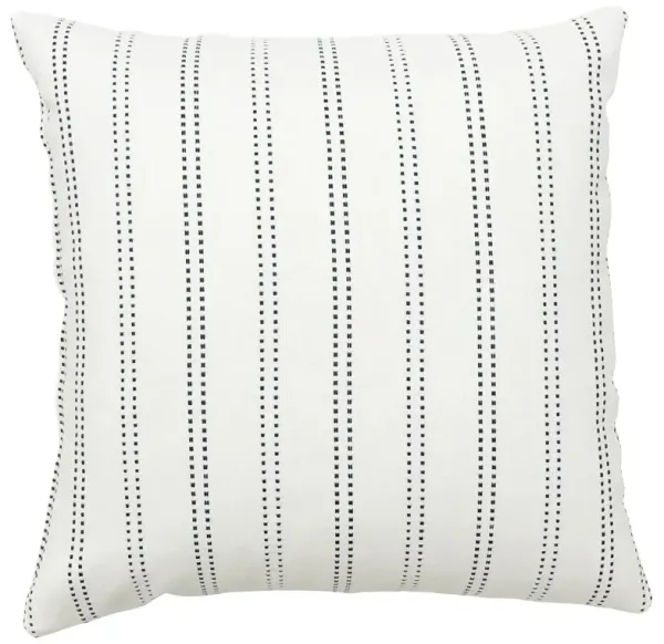Mia Outdoor 20x20 Pillow, Stripe