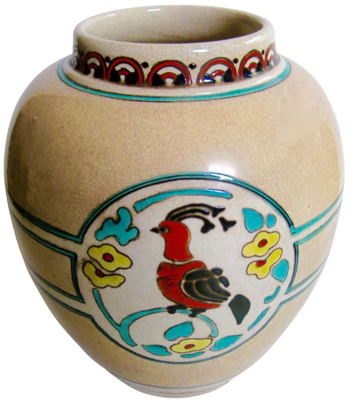 Arts & Crafts Vase - c. 1920 - The Emporium Ltd. - Beige