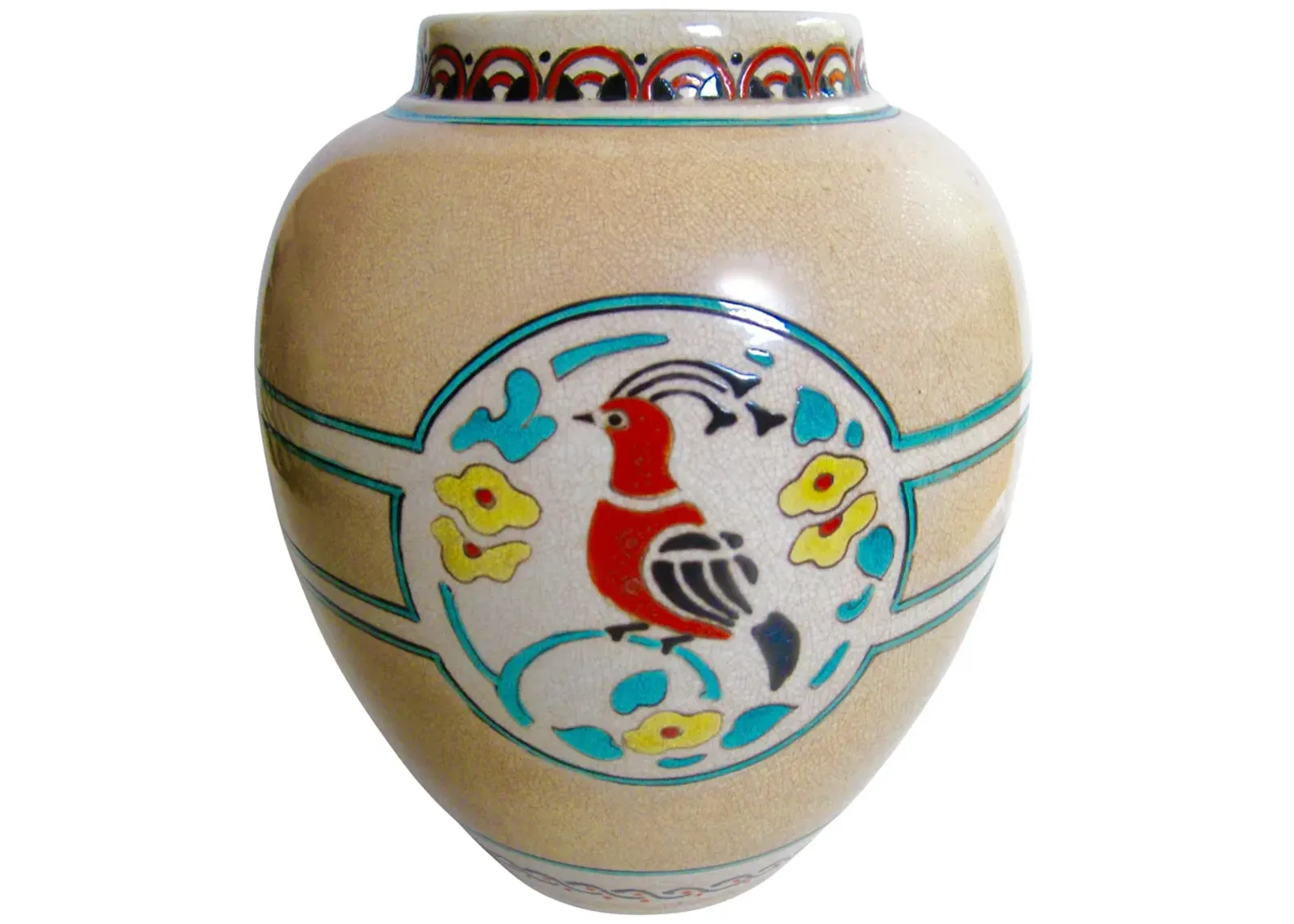 Arts & Crafts Vase - c. 1920 - The Emporium Ltd. - Beige