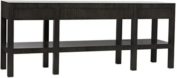 Conrad Console - Pale - Noir - Handcrafted - Black
