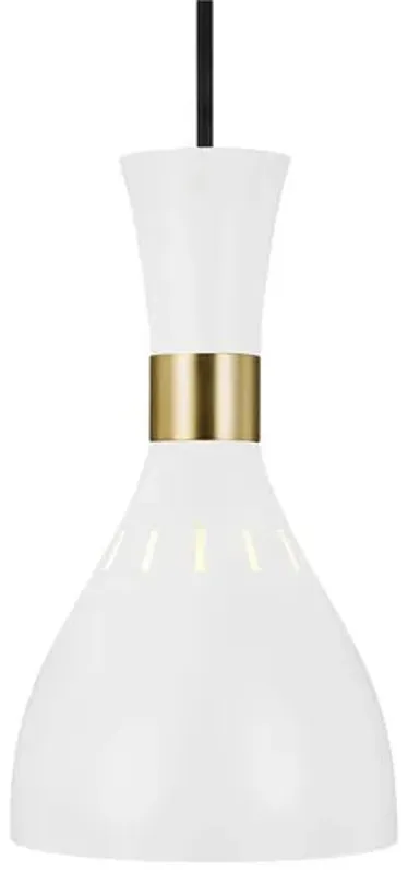 Visual Comfort - Joan Pendant - Matte White