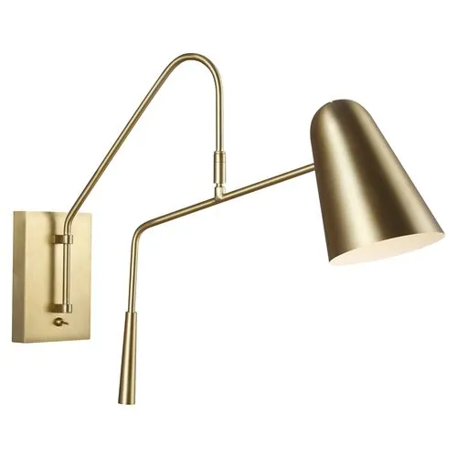 Visual Comfort - Simon Sconce - Burnished Brass - Gold