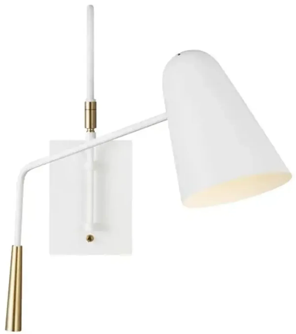 Visual Comfort - Simon Sconce - Matte White