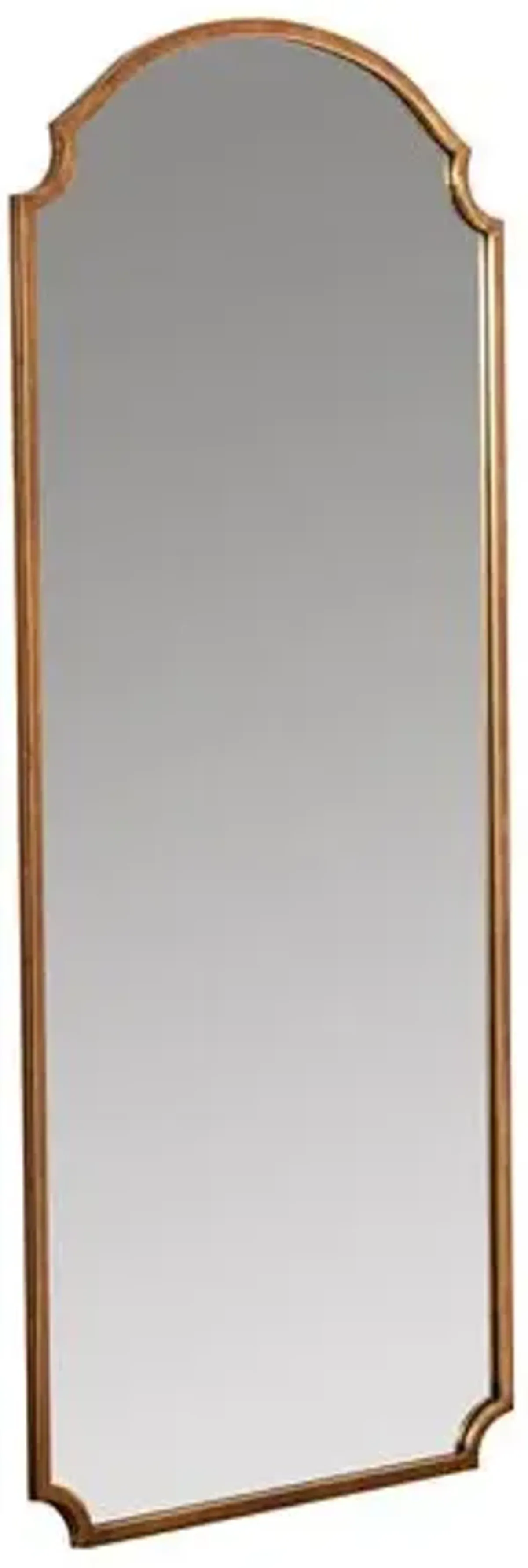 Kristen Floor Mirror - Gold