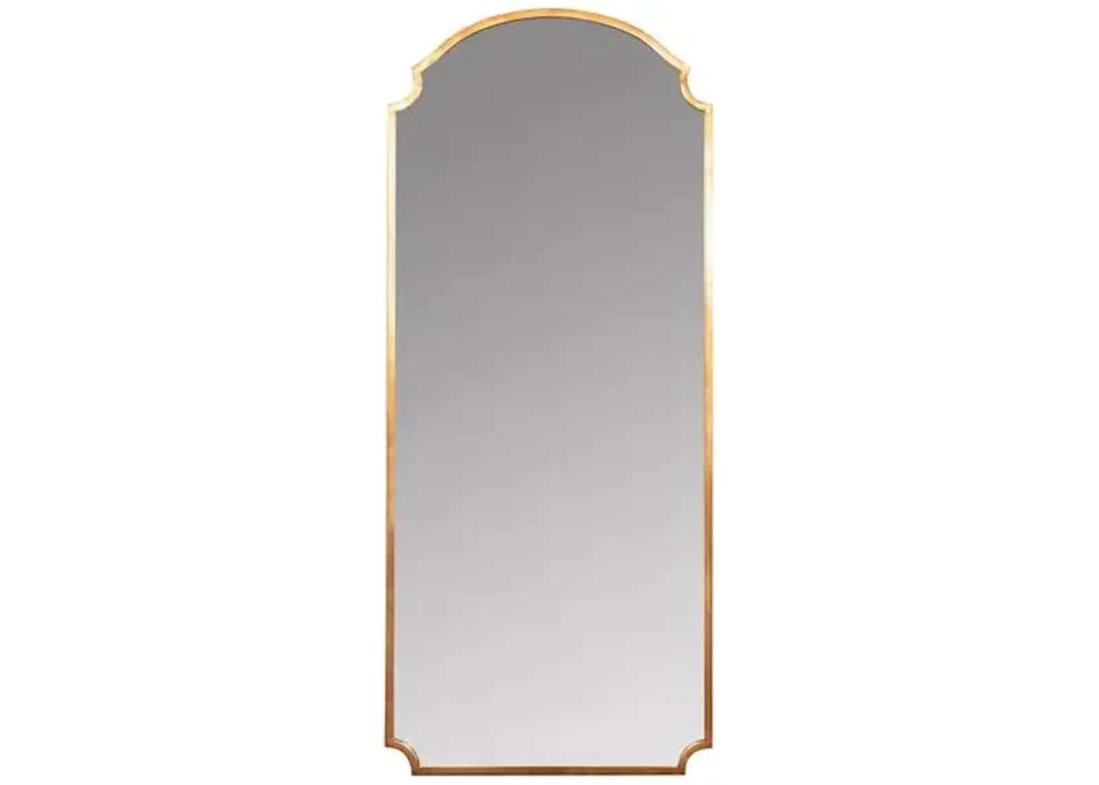 Kristen Floor Mirror - Gold