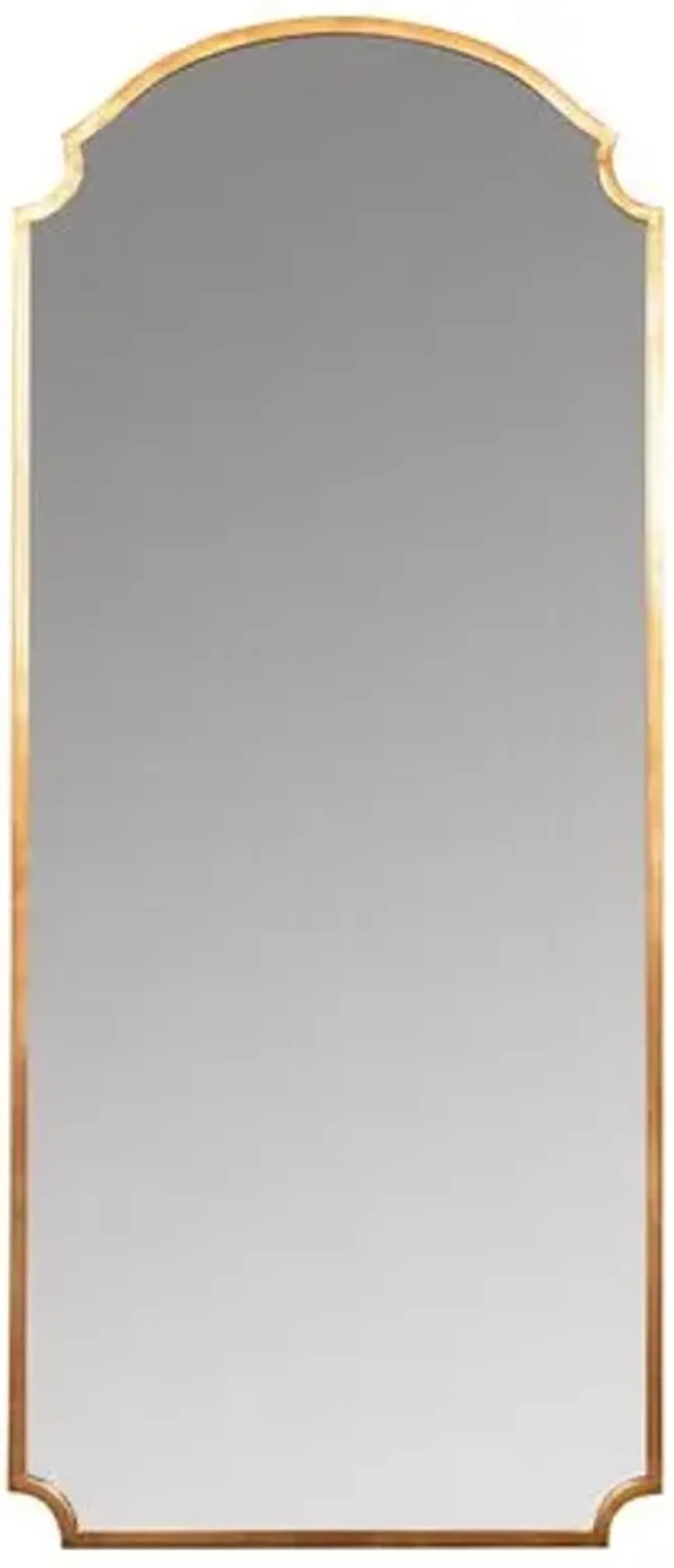 Kristen Floor Mirror - Gold