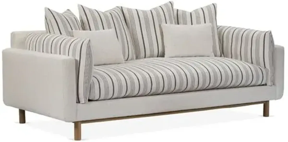 Sawyer Sofa - Gray - Kim Salmela - Handcrafted