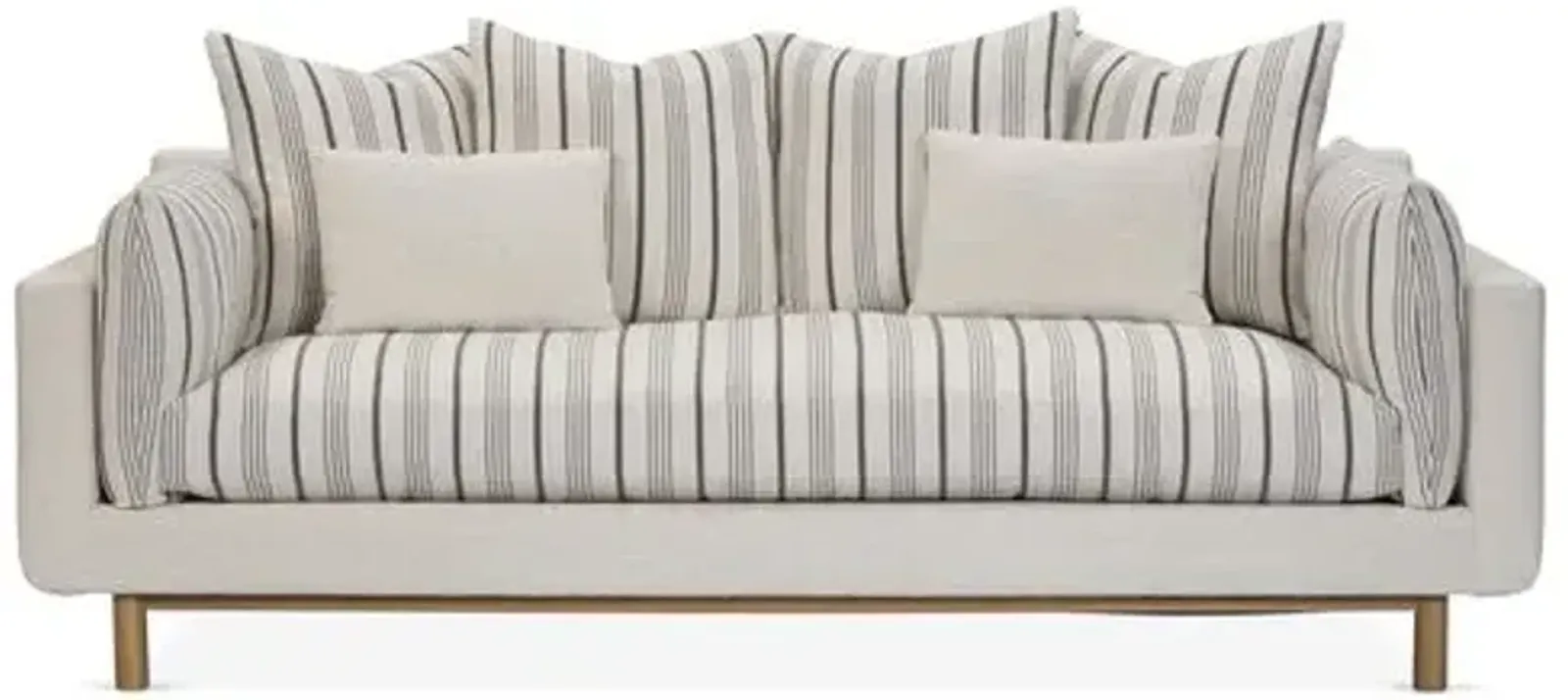 Sawyer Sofa - Gray - Kim Salmela - Handcrafted