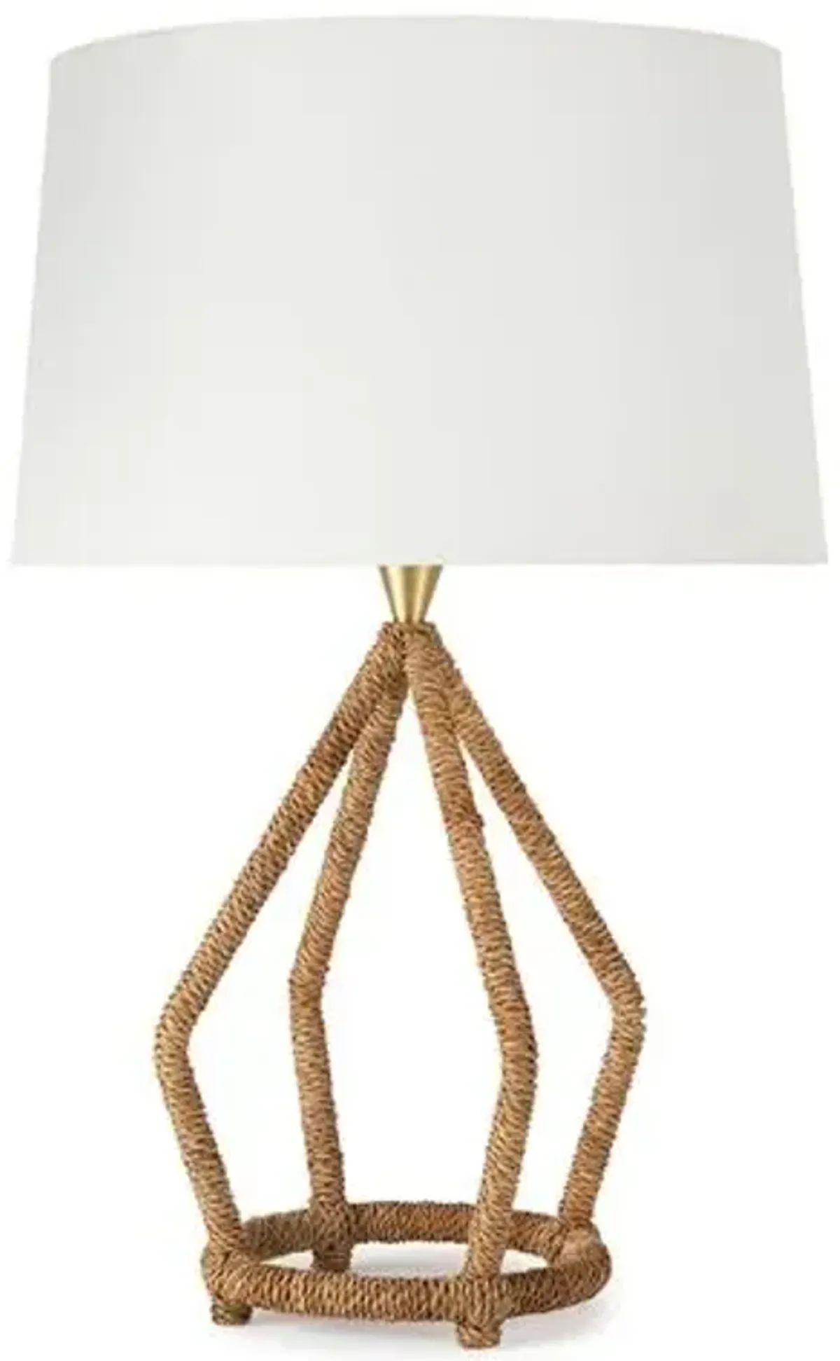 Coastal Living Bimini Table Lamp - Natural - Regina Andrew