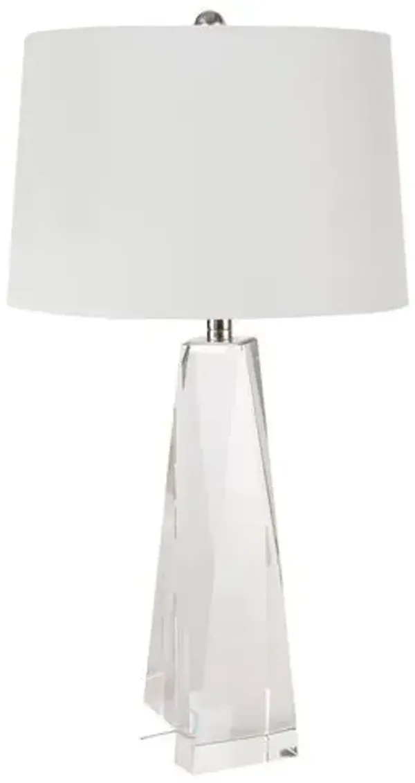 Angelica Table Lamp - Clear Crystal - Regina Andrew