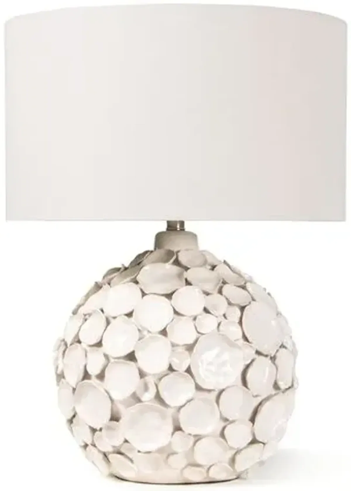 Lucia Table Lamp - White - Regina Andrew