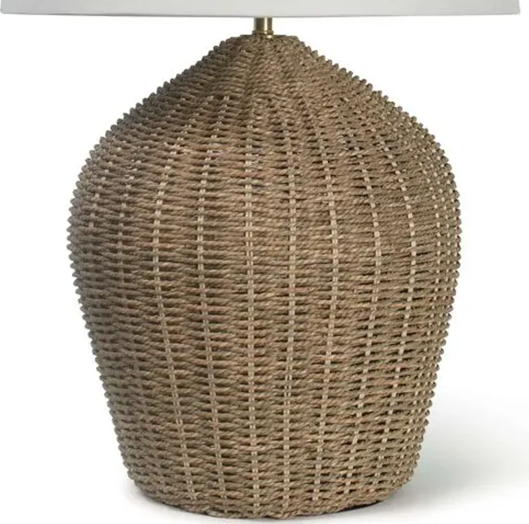 Coastal Living Georgian Table Lamp - Natural - Regina Andrew