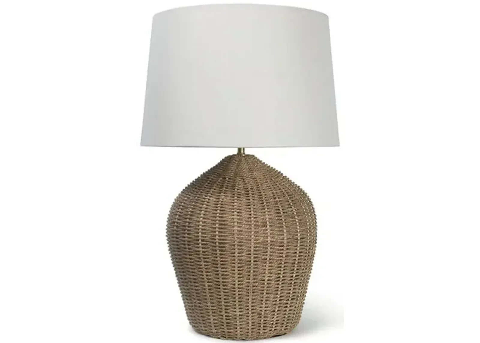 Coastal Living Georgian Table Lamp - Natural - Regina Andrew