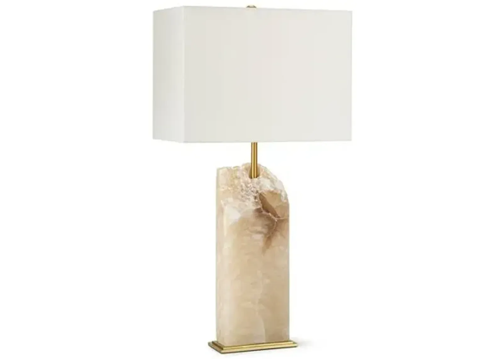 Selina Table Lamp - Natural Stone - Regina Andrew