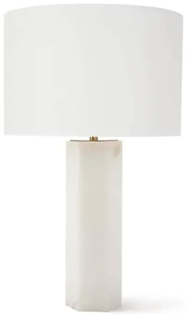 Stella Table Lamp - Natural Stone - Regina Andrew
