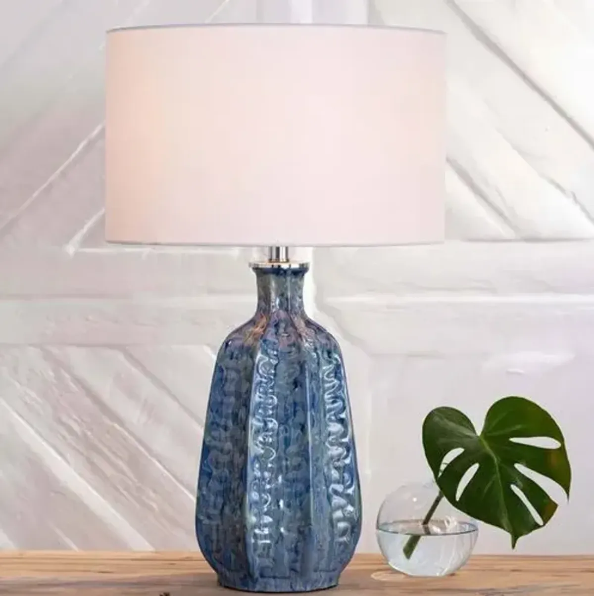 Antigua Table Lamp - Blue - Regina Andrew