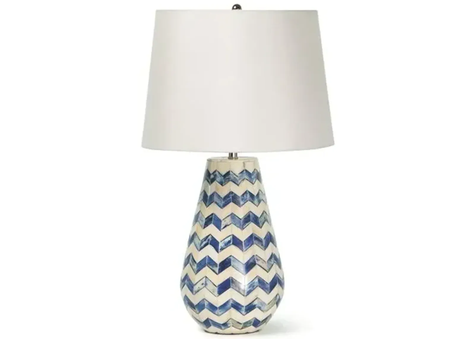 Coastal Living Cassia Table Lamp - Blue - Regina Andrew