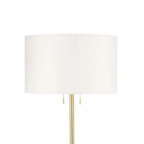 Bruno Floor Lamp - White - Regina Andrew