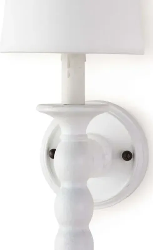 Coastal Living Perennial Sconce - White - Regina Andrew