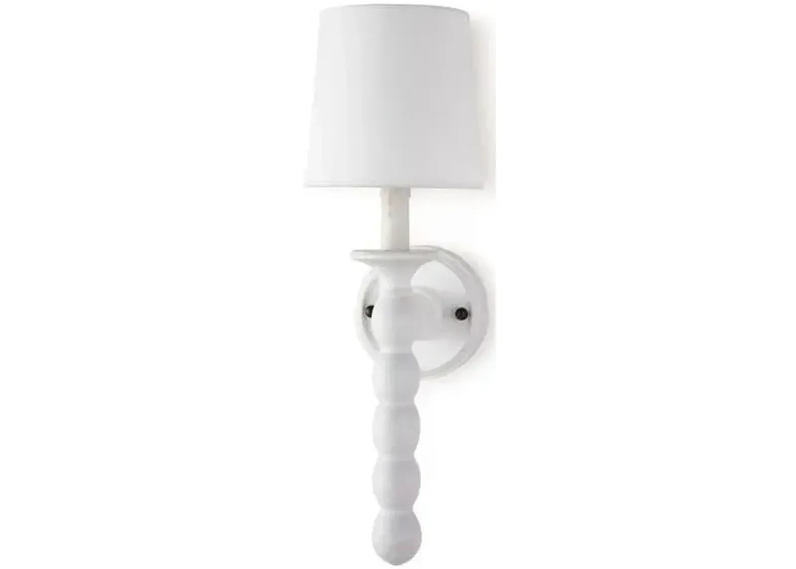 Coastal Living Perennial Sconce - White - Regina Andrew