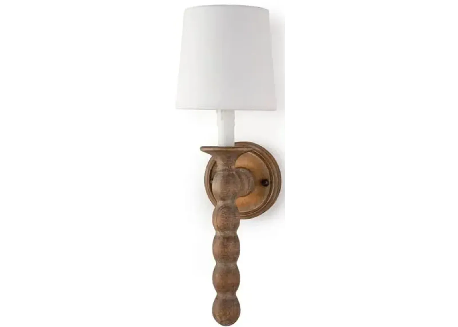 Coastal Living Perennial Sconce - Natural - Regina Andrew - Beige