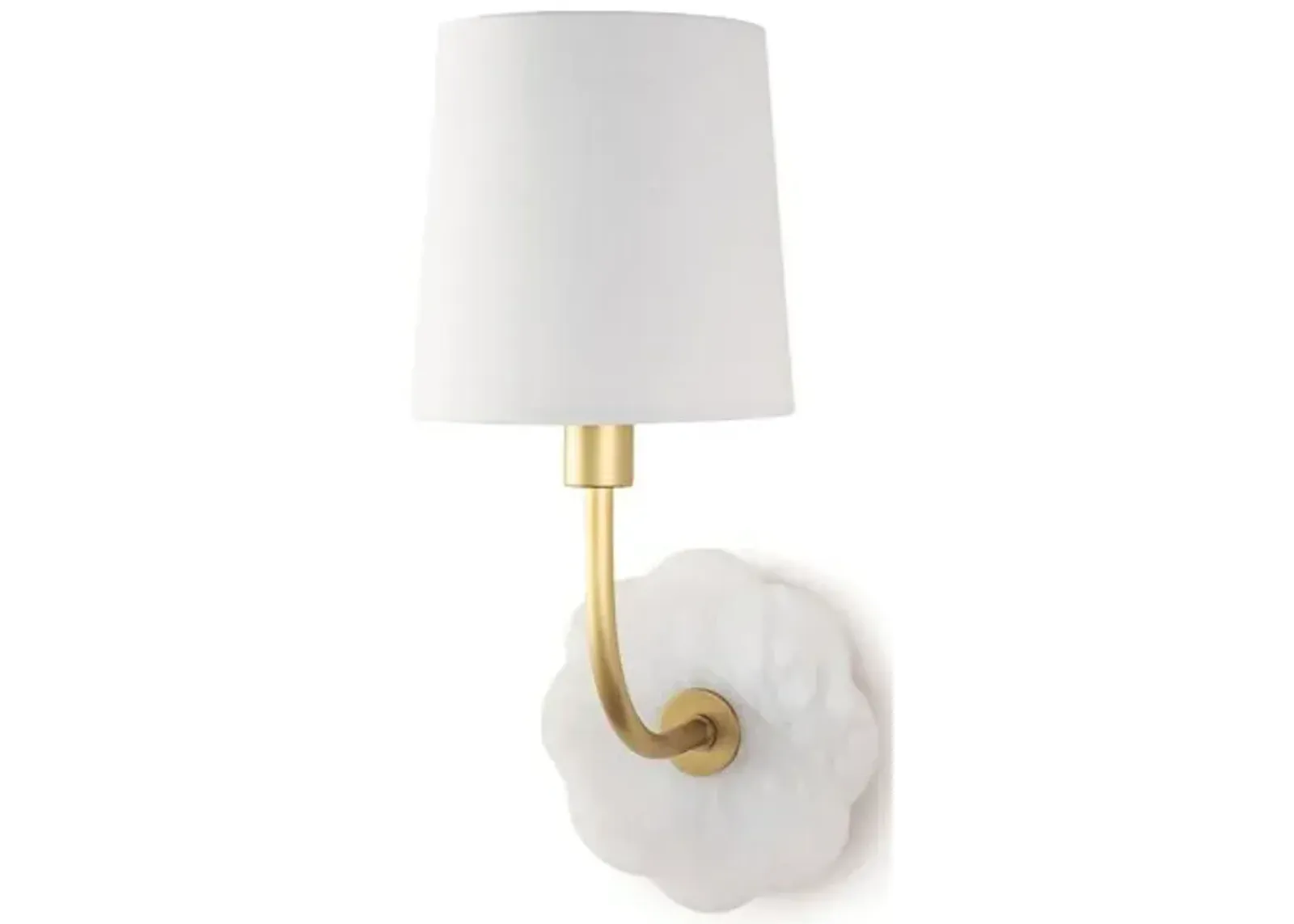 Camilla Sconce - Natural Stone - Regina Andrew - Ivory