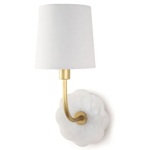 Camilla Sconce - Natural Stone - Regina Andrew - Ivory