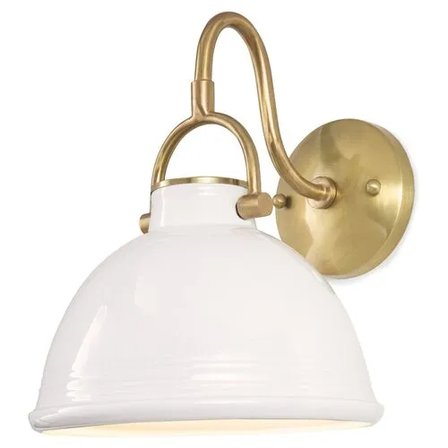 Eloise Sconce - White - Regina Andrew