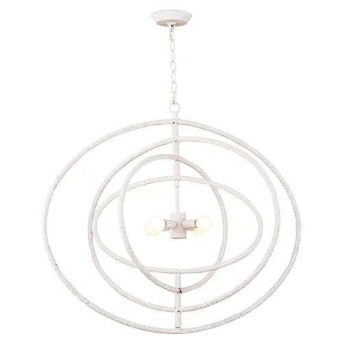 Coastal Living Sail Chandelier - White - Regina Andrew