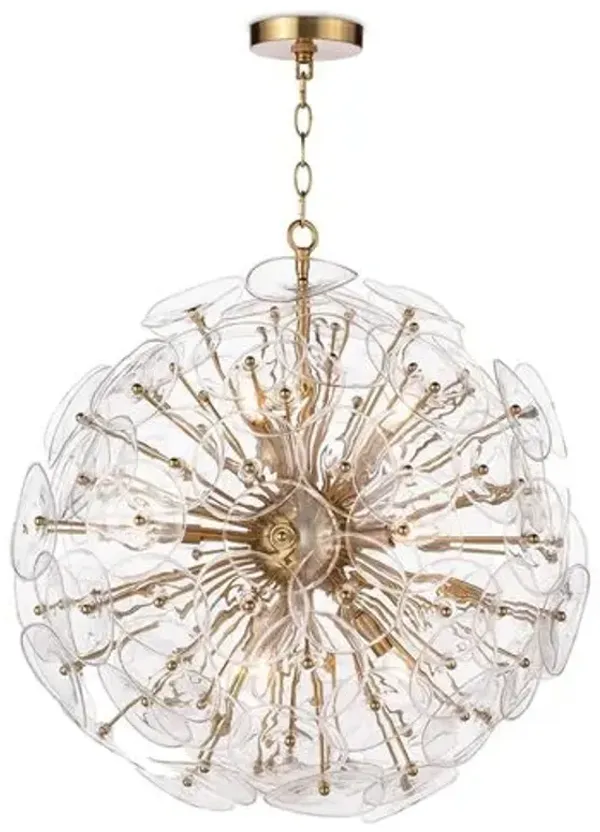 Poppy Chandelier - Clear - Regina Andrew