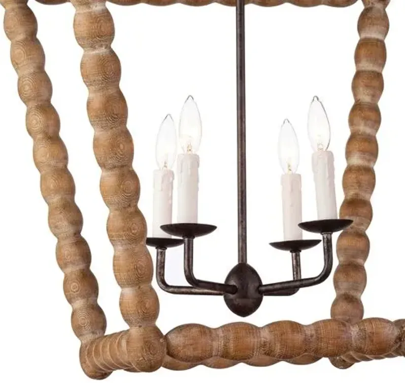 Coastal Living Perennial Pendant - Natural - Regina Andrew - Beige