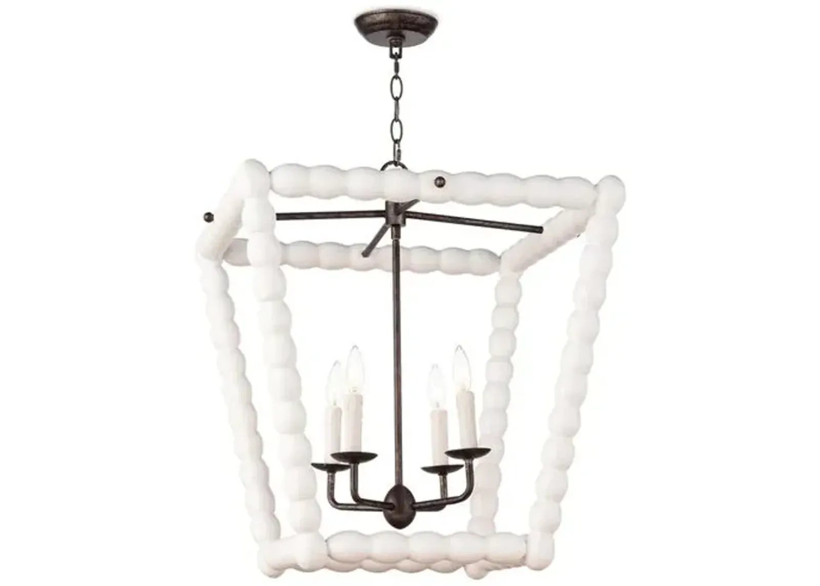 Coastal Living Perennial Pendant - White - Regina Andrew