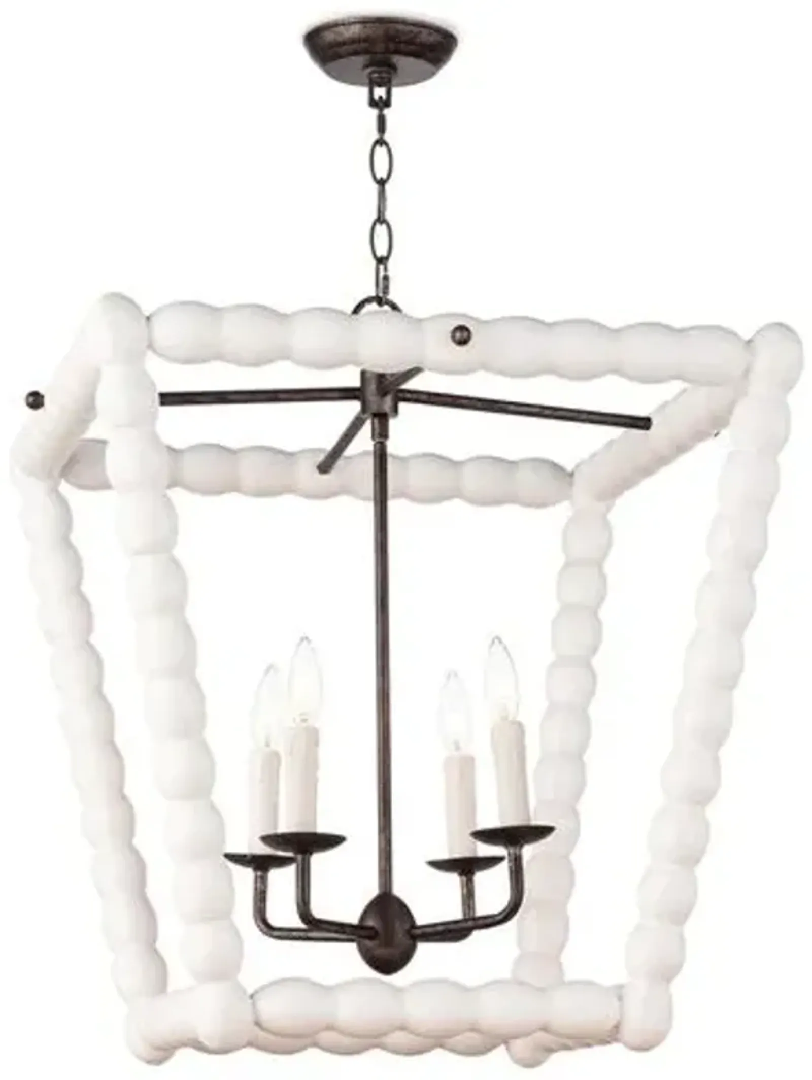 Coastal Living Perennial Pendant - White - Regina Andrew