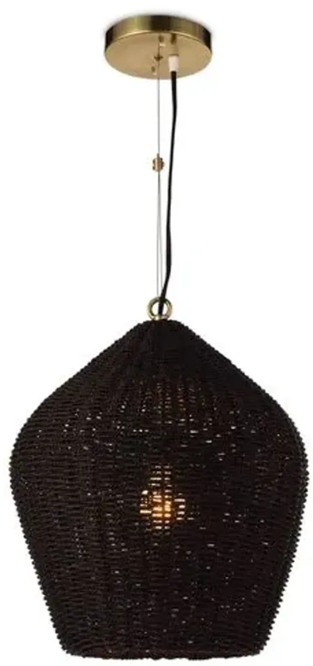 Coastal Living Georgian Pendant - Black - Regina Andrew