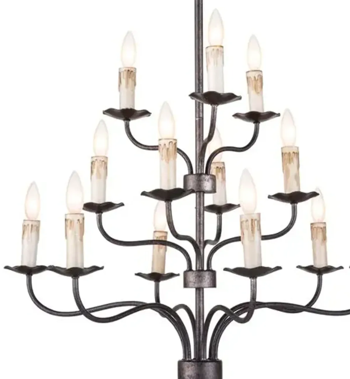 Coastal Living Caden Chandelier - Blackend Iron - Regina Andrew