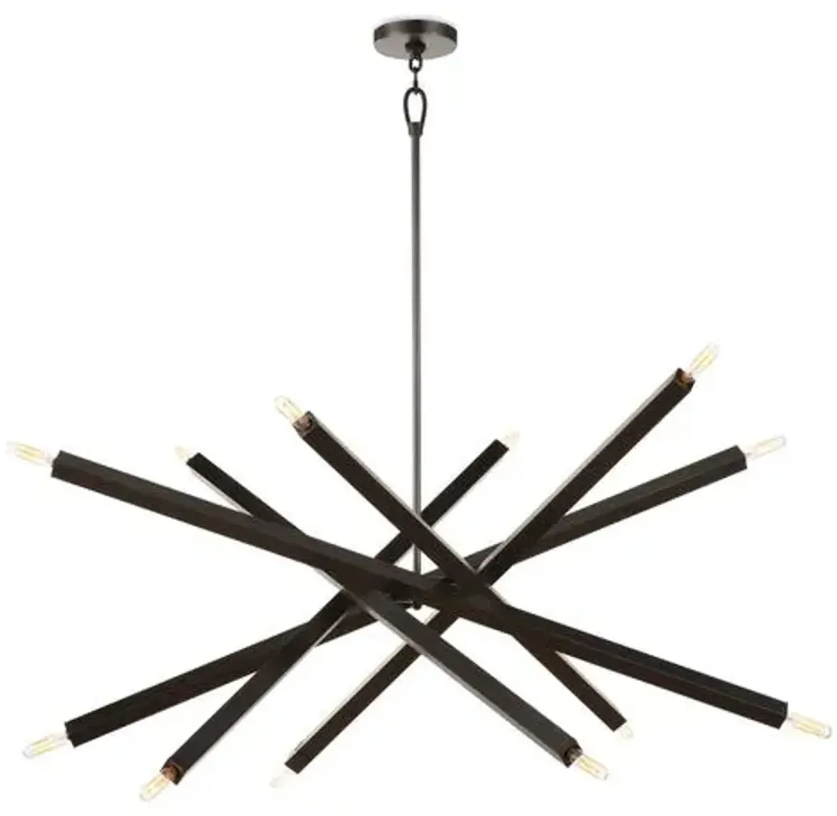 Viper Chandelier - Oil Rubbed Bronze - Regina Andrew - Black