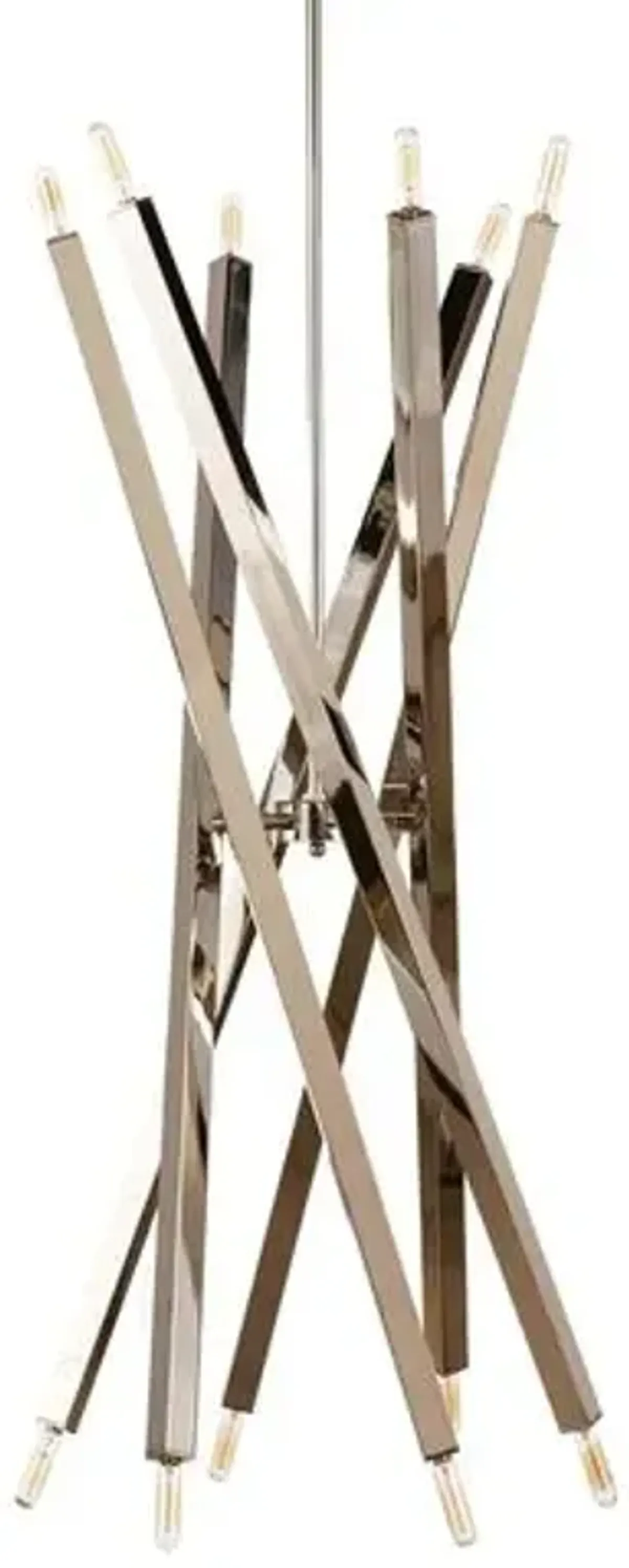 Viper Chandelier - Polished Nickel - Regina Andrew - Silver