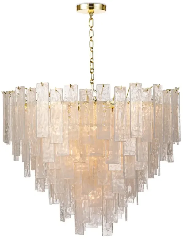 Glacier Glass Chandelier - Clear - Regina Andrew