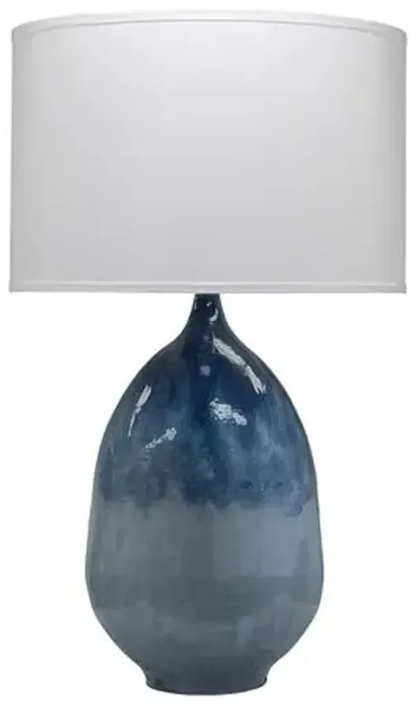 Twilight Table Lamp - Blue Ombre - Jamie Young Co.