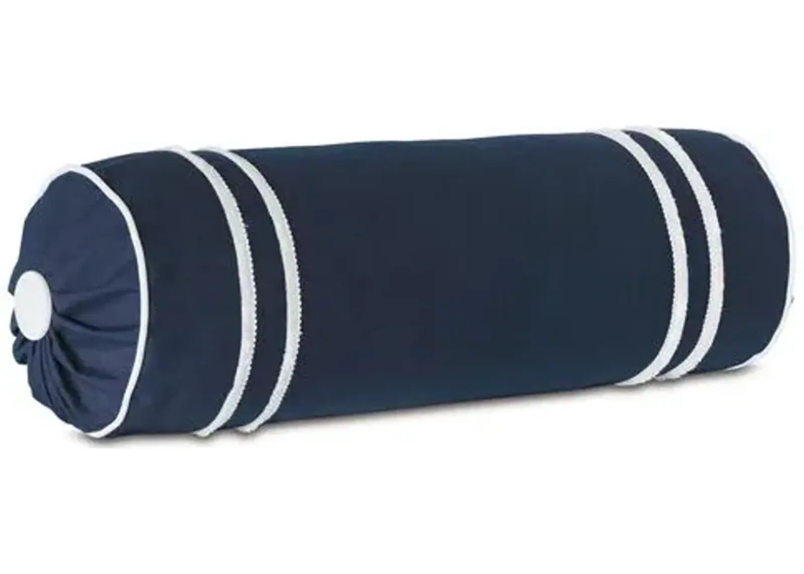 Bree 9x24 Outdoor Bolster Pillow - Blue/White